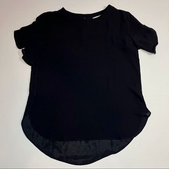 Loft pullover blouse with scalloped sleeve - Picture 4 of 11